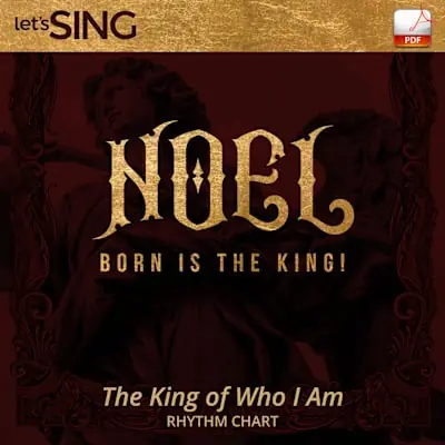 The King of Who I Am - Downloadable Rhythm Charts Cheap