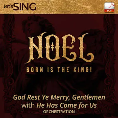Secure Checkout God Rest Ye Merry, Gentlemen with He Has Come for Us - Downloadable Orchestration