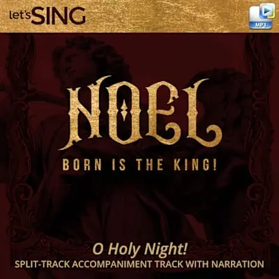 Worldwide Shipping O Holy Night! - Downloadable Split-Track Accompaniment Track with Narration