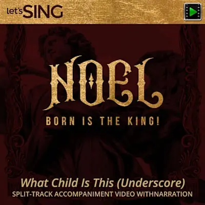 What Child Is This (Underscore) - Downloadable Split-Track Accompaniment Video with Narration Big Sale