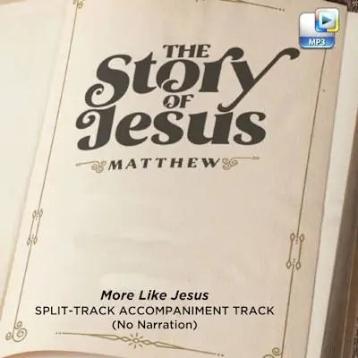 Special Offer More Like Jesus - Downloadable Split-Track Accompaniment Track (No Narration)