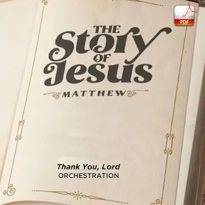 Thank You, Lord - Downloadable Orchestration New Arrival