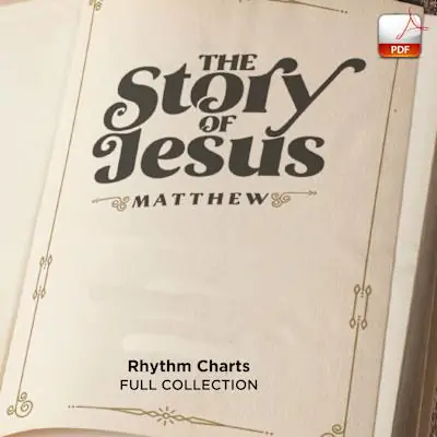 While Supplies Last The Story of Jesus - Downloadable Rhythm Charts (FULL COLLECTION