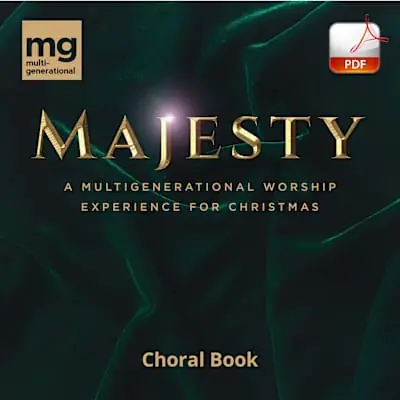 Free Delivery Majesty - Downloadable Choral Book (Min. 10)