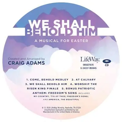 We Shall Behold Him - Rhythm Charts CD-ROM Limited Time