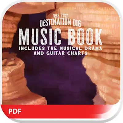Wholesale VBS 2021 Music Book Digital