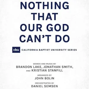 There's Nothing That Our God Can't Do - Downloadable Split-Track Accompaniment Track Exclusive Offer