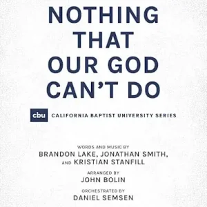 Direct From Manufacturer There's Nothing That Our God Can't Do - Downloadable Lyric Text File