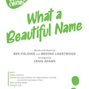 What a Beautiful Name - Anthem Accompaniment CD Big Sale