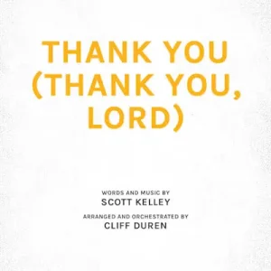 Thank You (Thank You, Lord) - Downloadable Rhythm Charts Must Have
