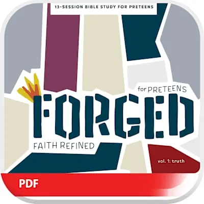 Forged: Faith Refined, Volume 1 Digital Preteen Discipleship Guide Premium