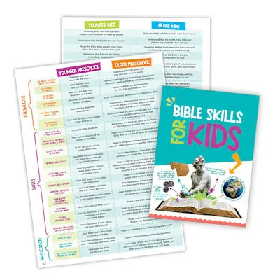 Holiday Sale Bible Skills for Kids Booklet and Chart (Package of 10)