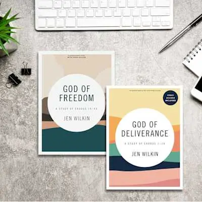 Premium God of Deliverance + God of Freedom Bible Study Book Bundle with Video Access