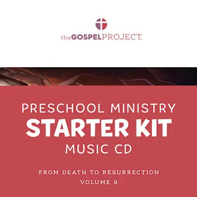 Handmade The Gospel Project for Preschool: Preschool Ministry Starter Kit Extra Music CD - Volume 9: From Death to Resurrection