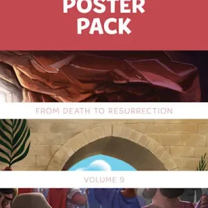 The Gospel Project for Kids: Kids Poster Pack - Volume 9: From Death to Resurrection Free Delivery