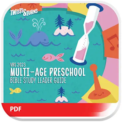 VBS 2023 Preschool Multi-age Bible Study Leader Guide Digital Cheap