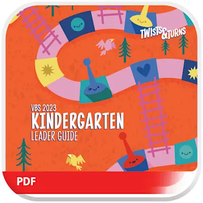 VBS 2023 Kindergarten Leader Guide Digital Hassle-Free Returns