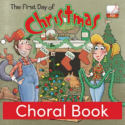 The First Day of Christmas - Downloadable Choral Book (Min. 5) Cheap