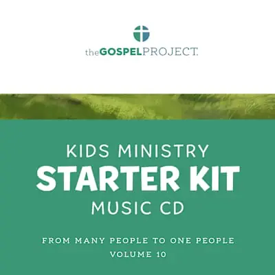 Genuine The Gospel Project for Kids: Kids Ministry Starter Kit Extra Music CD - Volume 10: From Many People to One People