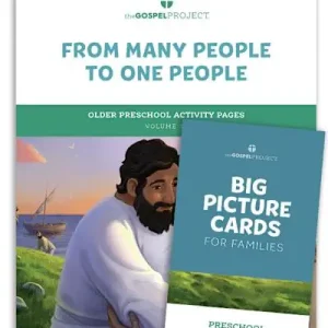 Weekend Sale The Gospel Project for Preschool: Older Preschool Activity Pack - Volume 10: From Many People to One People