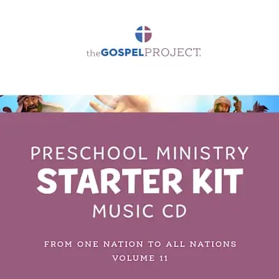 Viral The Gospel Project for Preschool: Preschool Ministry Starter Kit Extra Music CD - Volume 11: From One Nation to All Nations