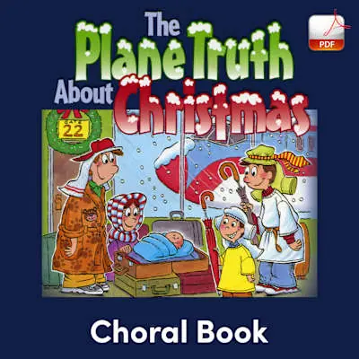 Markdown The Plane Truth About Christmas - Downloadable Choral Book (Min. 5)