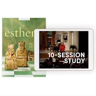 Esther - Bible Study Book + Streaming Video Access Clearance