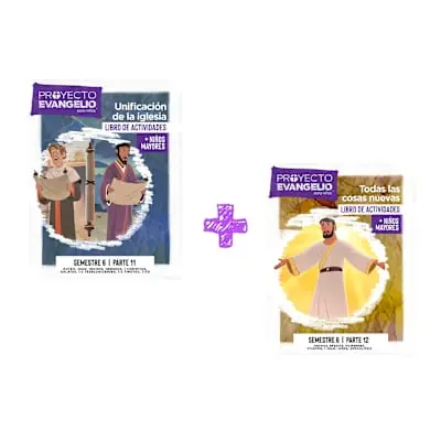 El Proyecto Evangelio para niños, semestre 6: Libro de actividades para niños mayores Luxury
