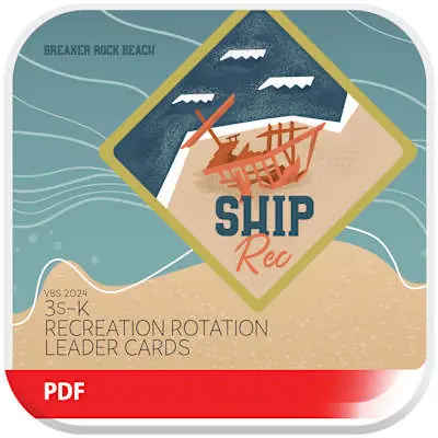 VBS 2024 3s–Kindergarten Recreation Cards Digital Affordable