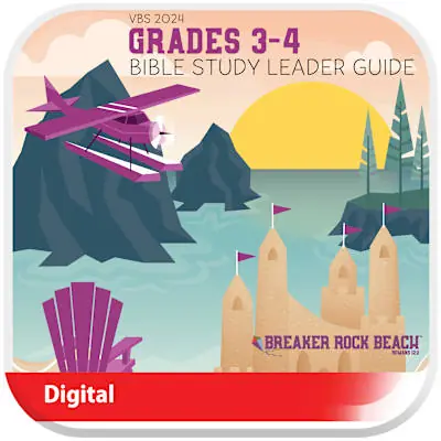 VBS 2024 Grades 3-4 Bible Study Leader Guide Digital High Quality
