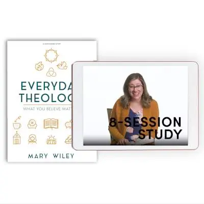 Everyday Theology - Bible Study Book + Streaming Video Access New Release