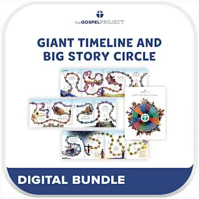 The Gospel Project for Kids: Giant Timeline and Big Story Circle - Digital Worldwide Shipping