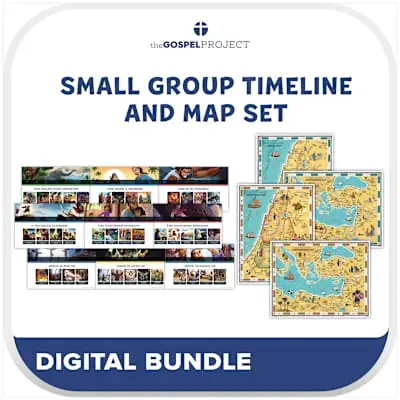 The Gospel Project for Kids: Small Group Timeline and Map Set - Digital Editor’s Pick