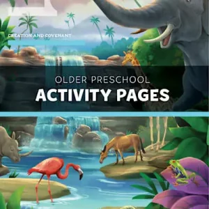 Price Drop The Gospel Project for Preschool: Older Preschool Activity Pages - Volume 1: Creation and Covenant