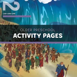 Trending The Gospel Project for Preschool: Older Preschool Activity Pages - Volume 2: Law and Life