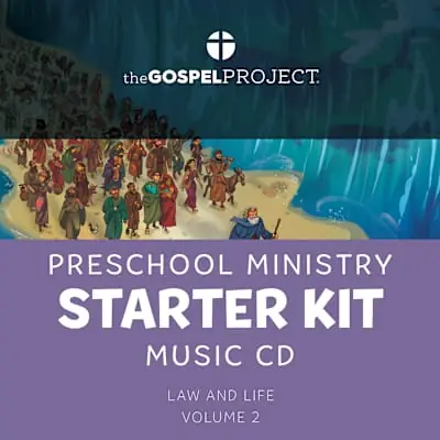 Buy Online The Gospel Project for Preschool: Preschool Ministry Starter Kit Extra Music CD - Volume 2: Law and Life