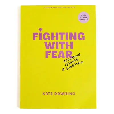 Next Day Delivery Fighting with Fear - Teen Girls' Bible Study Book with Video Access
