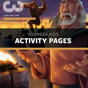 Fast Shipping The Gospel Project for Kids: Younger Kids Activity Pages - Volume 3: Land and Loss