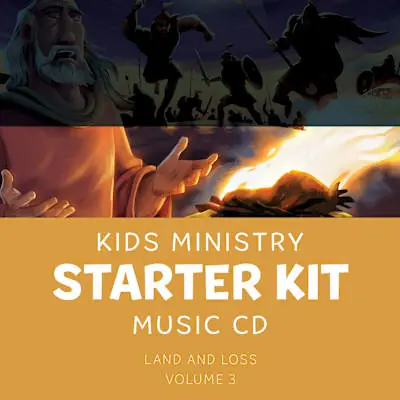 Limited Edition The Gospel Project for Kids: Kids Ministry Starter Kit Extra Music CD - Volume 3: Land and Loss