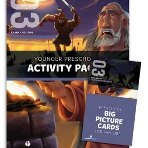 Free Shipping The Gospel Project for Preschool: Younger Preschool Activity Pack - Volume 3: Land and Loss