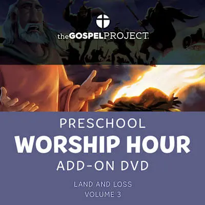 Price Drop The Gospel Project for Preschool: Preschool Worship Hour Add-On Extra DVD - Volume 3: Land and Loss