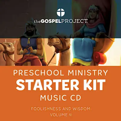Trusted Brand The Gospel Project for Preschool: Preschool Ministry Starter Kit Extra Music CD - Volume 4: Foolishness and Wisdom