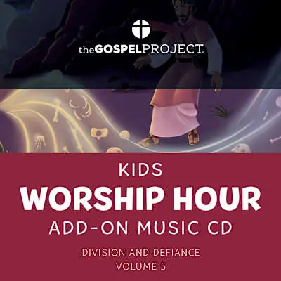 Wholesale The Gospel Project for Kids: Kids Worship Hour Add-On Extra Music CD - Volume 5: Division and Defiance