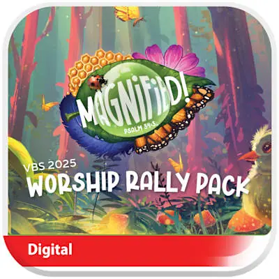 VBS 2025 Worship Rally Pack Digital Seasonal Sale