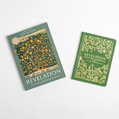 Revelation Bible Study Book with Video Access + CSB Scripture Notebook Gift Set Affordable