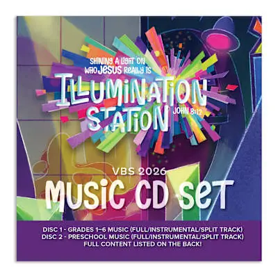 Warranty Included VBS 2026 Music CD Set