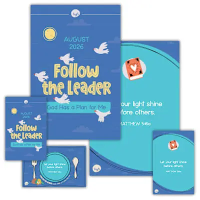 Hyfi Preschool Theme Posters Digital - Follow the Leader AUG2026 While Supplies Last