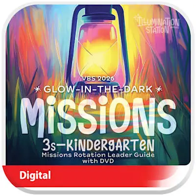 VBS 2026 3s–Kindergarten Missions Leader Guide Digital Warranty Included