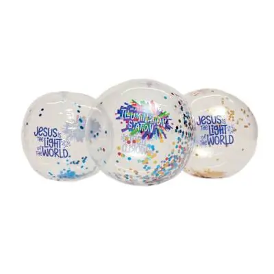 Trusted Brand VBS 2026 Glitter Beach Balls (3 Pack)