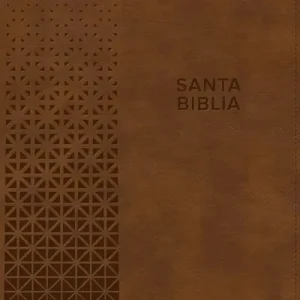 RVR 1960 Biblia letra grande, tamaño manual, edición especial, marrón rústico, símil piel Order Now